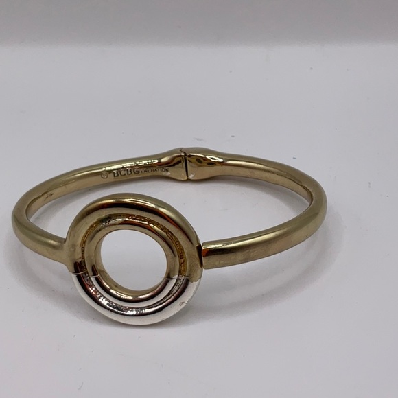 BCBGeneration Two toned Clamper Bracelet. - Picture 2 of 2